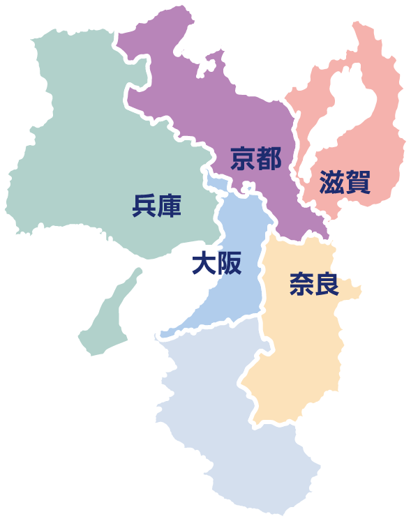 対応エリアマップ